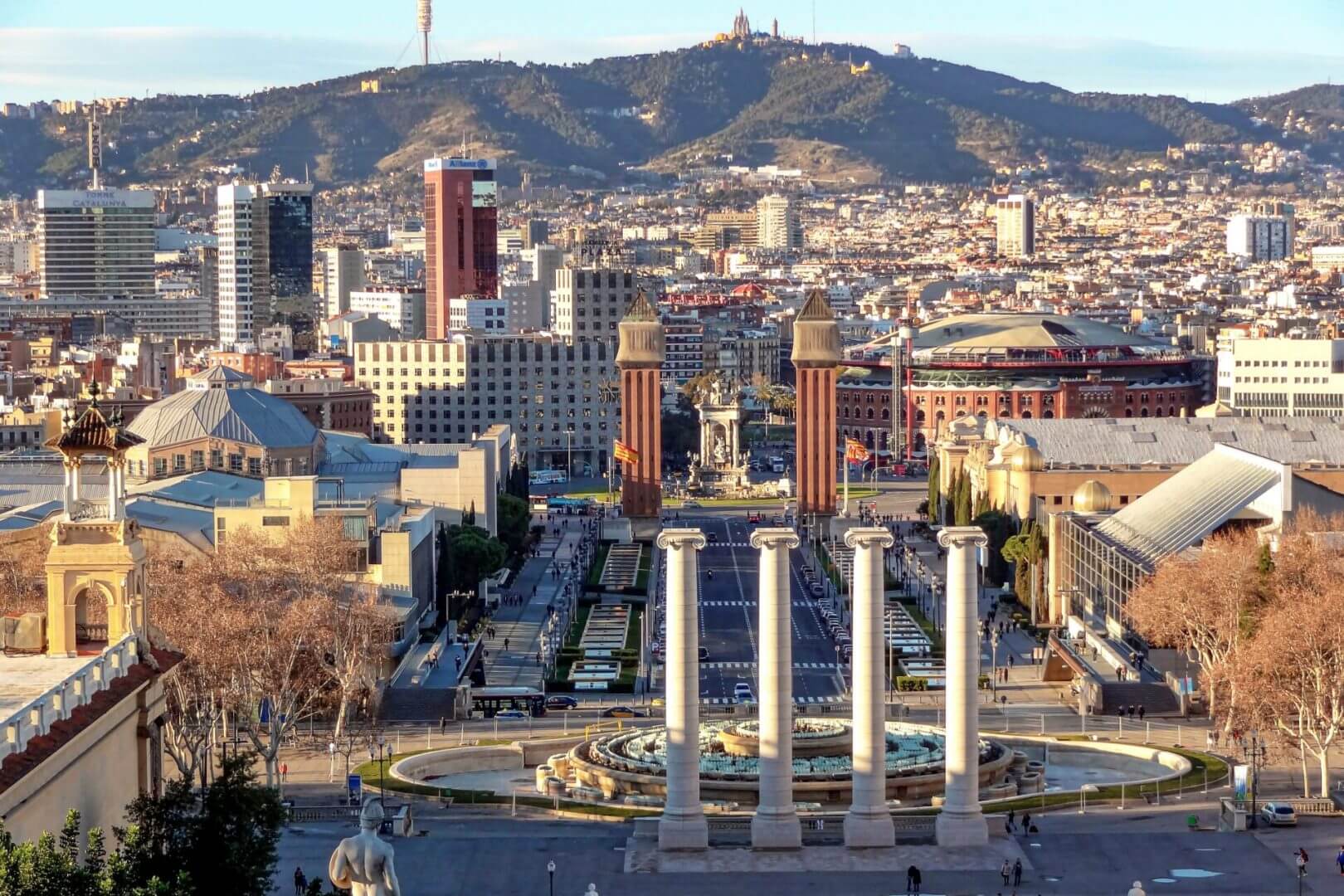Chartering a jet to Montjuïc