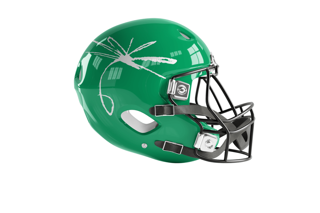 football helmet for sports page