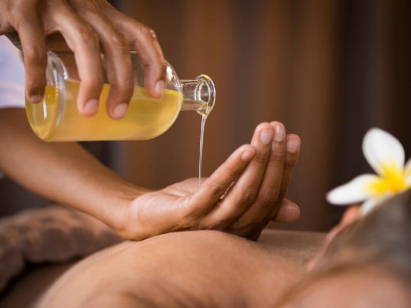 massage on private jet 